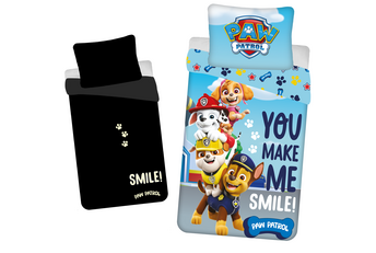 Paw Patrol Dekbedovertrek Glow in the Dark, Smile - Katoen