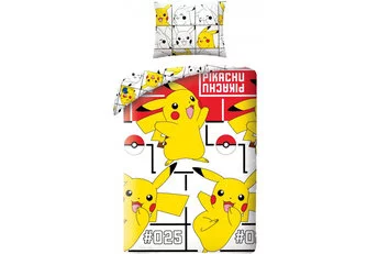 Pokemon Dekbedovertrek #025 - Katoen