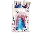Disney Frozen Dekbedovertrek, Sister Love - Eenpersoons - 140 x 200 + 65 x 65 cm - Polycotton