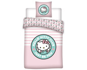 Hello Kitty Dekbedovertrek, Just be You - Eenpersoons - 140 x 200 / 65 x 65 cm - Polykatoen