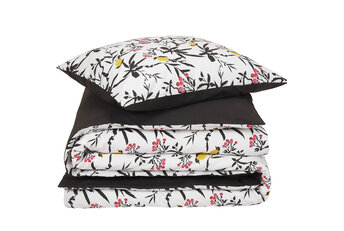 De Witte Lietaer Dekbedovertrek Aiko, Black Stroke