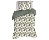 De Witte Lietaer Dekbedovertrek Whisper, Douglas Fir - Eenpersoons - 140 x 220 cm + 60 x 70 cm - Katoen Percal