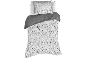 De Witte Lietaer Dekbedovertrek Charlie, Black
