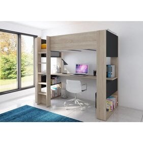 Kinderbed met bureau