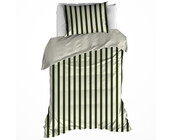 De Witte Lietaer Dekbedovertrek Matcha Winter Moss - 140 x 200/220 + 60 x 70 cm - Katoen Flanel