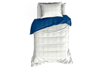 De Witte Lietaer Dekbedovertrek Juul Blue Indigo