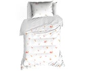 De Witte Lietaer Dekbedovertrek Fiorello Sunkiss - 140 x 200/220 + 60 x 70 cm - Katoen Satijn
