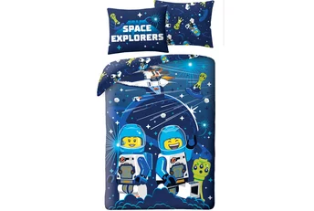 Lego Dekbedovertrek Space Explorers - Polyester