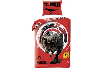 Jurassic World Dekbedovertrek Covert Mission - Polyester