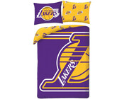 L.A. Lakers Dekbedovertrek Ball - 140 x 200 + 70 x 90 cm - Polyester