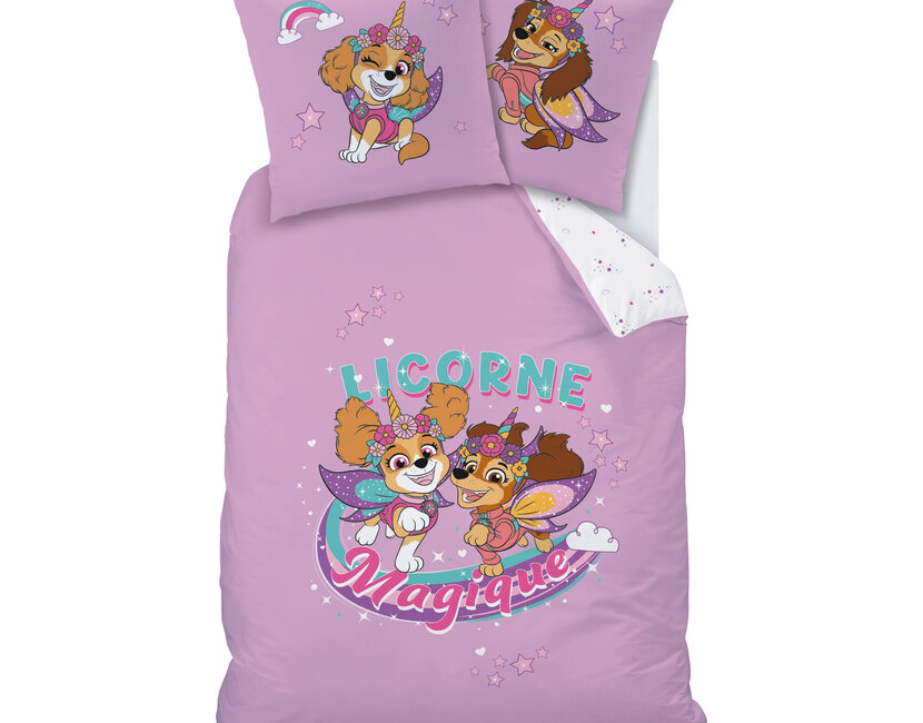 PAW Patrol Dekbedovertrek Magique - 140 x 200 + 63 x 63 cm - Katoen