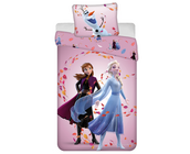 Disney Frozen Dekbedovertrek Magical Time - 140 x 200 cm / 50 x 70 cm - Katoen
