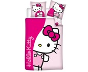 Hello Kitty Dekbedovertrek Peekaboo - 140 x 200 + 65 x 65 cm - Katoen Flanel
