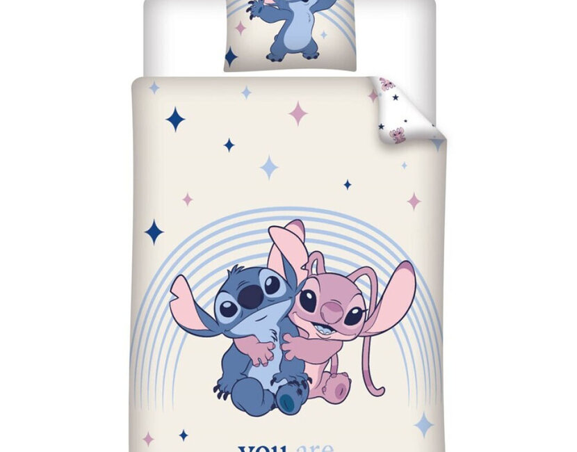 Disney Lilo & Stitch Dekbedovertrek Magical - 140 x 200 + 65 x 65 cm - Polykatoen