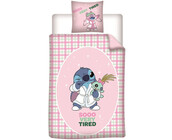 Disney Lilo & Stitch Dekbedovertrek Very Tired - 140 x 200 + 65 x 65 cm - Polykatoen