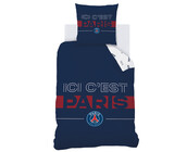 Paris Saint Germain Dekbedovertrek Devise - 140 x 200 + 63 x 63 cm - Katoen