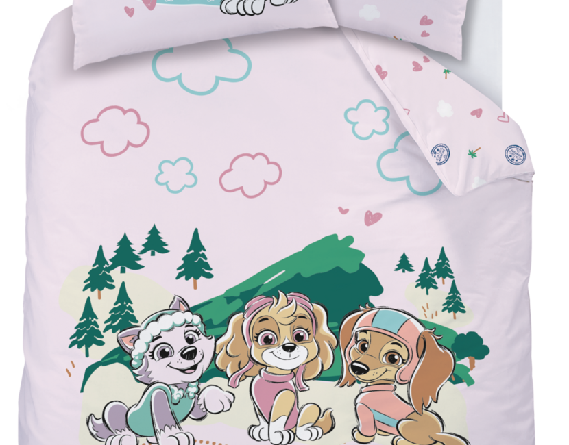 PAW Patrol Dekbedovertrek Voyage - 140 x 200 + 63 x 63 cm - Katoen