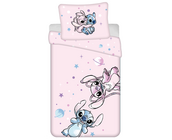Disney Lilo & Stitch Dekbedovertrek, Universe - Eenpersoons - 140 x 200 cm / 70 x 90 cm - Katoen