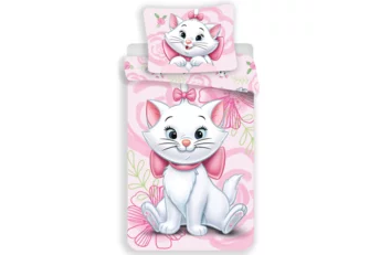 Disney Aristocats Dekbedovertrek, Pink - Katoen