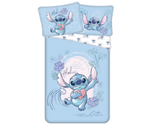 Disney Lilo & Stitch Dekbedovertrek, Wave - Eenpersoons 140 x 200 + 70 x 90 cm - Katoen