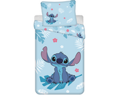 Disney Lilo & Stitch Dekbedovertrek, Summer Time - Eenpersoons 140 x 200 + 70 x 90 cm - Katoen