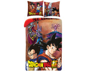 Dragon Ball Super Dekbedovertrek, King Kai - Eenpersoons - 140 x 200 + 70 x 90 cm - Polyester