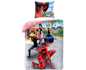 Miraculous Dekbedovertrek, Kwami - Eenpersoons - 140 x 200 + 70 x 90 cm - Polyester