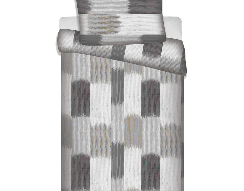 Sweet Home Dekbedovertrek, Brush Strokes - Eenpersoons - 140 x 200 cm / 70 x 90 cm - Katoen