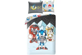 Sonic Dekbedovertrek Friends- 140 x 200 + 70 x 90 cm