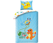 Pokemon Dekbedovertrek, Play - Eenpersoons - 140 x 200 + 70 x 90 cm - Polyester
