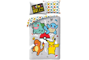 Pokemon Dekbedovertrek Juniors Rule - Polyester