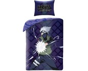Naruto Shippuden Dekbedovertrek, Kyuubi - Eenpersoons - 140 x 200 + 70 x 90 cm - Polyester