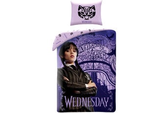 Wednesday Dekbedovertrek, Nevermore Academy - Katoen