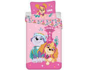 PAW Patrol Dekbedovertrek, Love - Eenpersoons - 140 x 200 + 70 x 90 cm - Polyester