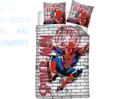 Spider-Man Dekbedovertrek, Downtown Hero - Eenpersoons - 140 x 200 + 65 x 65 cm - Polykatoen