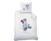 Disney Minnie Mouse Dekbedovertrek, Little Friend - 140 x 200 cm + 63 x 63 cm - Katoen
