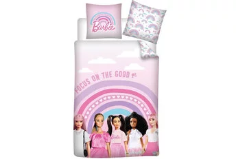 Barbie Dekbedovertrek Focus - Katoen