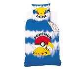 Pokémon Dekbedovertrek, Ball - Eenpersoons - 140 x 200 cm + 70 x 90 cm - Katoen