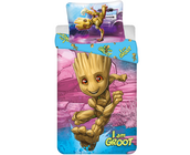 Groot Dekbedovertrek, Flora Colossus - Eenpersoons - 140 x 200 + 70 x 90 cm  - Katoen