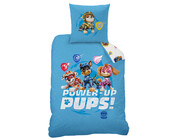 PAW Patrol Dekbedovertrek, Power-Up - 140 x 200 cm + 63 x 63 cm - Katoen