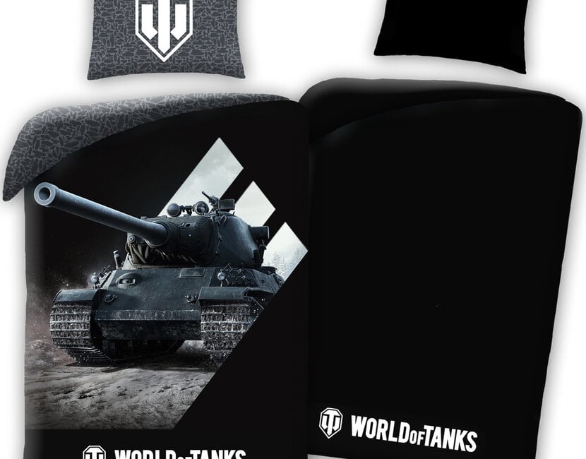World of Tanks Dekbedovertrek - Eenpersoons - 140 x 200 cm - Katoen
