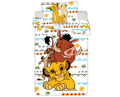 Disney The Lion King Dekbedovertrek, Africa - Eenpersoons - 140 x 200 + 70 x 90 cm - Katoen