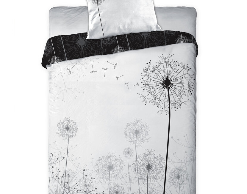 Faro Dekbedovertrek, Paardenbloem - 140 x 200 cm + 70 x 90 cm - Katoen