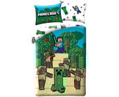Minecraft Dekbedovertrek, Husk - 140 x 200 cm + 70 x 90 cm - Katoen