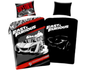 The Fast and the Furious Dekbedovertrek Race - Glow in the Dark - 140 x 200 + 70 x 90 cm - Katoen