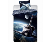 Astronaut Dekbedovertrek, Ruimtevaart - 140 x 200 cm + 70 x 90 cm - Katoen