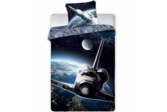 Astronaut Dekbedovertrek, Ruimtevaart - Katoen