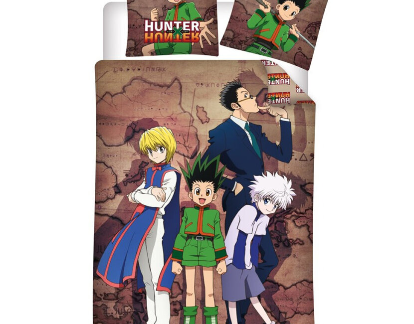 Hunter Hunter Dekbedovertrek, Gon - Eenpersoons - 140 x 200 cm - Katoen