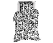 Moodit Dekbedovertrek, Odil Tinto - 140 x 220 + 60 x 70 cm - Katoen