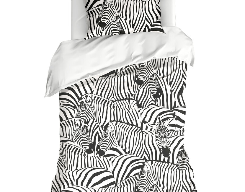 Dekbedovertrek Zebra Eggshell